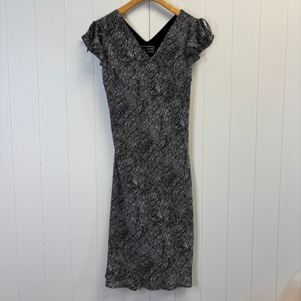 A Wild Thyme Women Y2K Whimsigoth Midi Dress Size 8 Fairy Grunge Retro Vibes